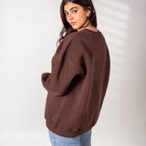 Empowered Sweatshirt- Brown