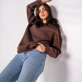 Empowered Sweatshirt- Brown