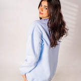 Empowered Sweatshirt- Baby blue