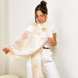 Paisley Scarf - off white