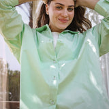 Oversized Cotton Poplin Shirt
