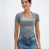 Square Neck Basic Top