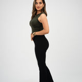 High-Waisted Flare pants