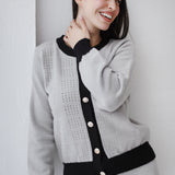 Sleek Comfort Knit Set- Gray