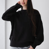 Cozy Sweater-Black