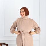 Mohair Dress- Beige