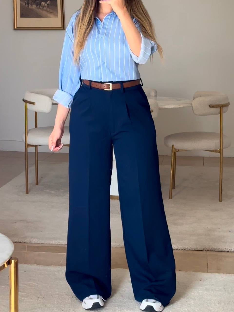 Wide leg pants