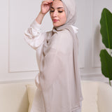PLAIN CHIFFON SCARFGRAY