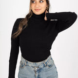 High neckline top