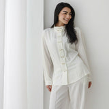 Valencia Linen Set-off white