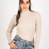 High neckline top