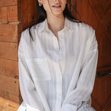 Soft Lines Shirt- of white