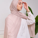 EVERYDAY LYCRA SCARF-BLUSH