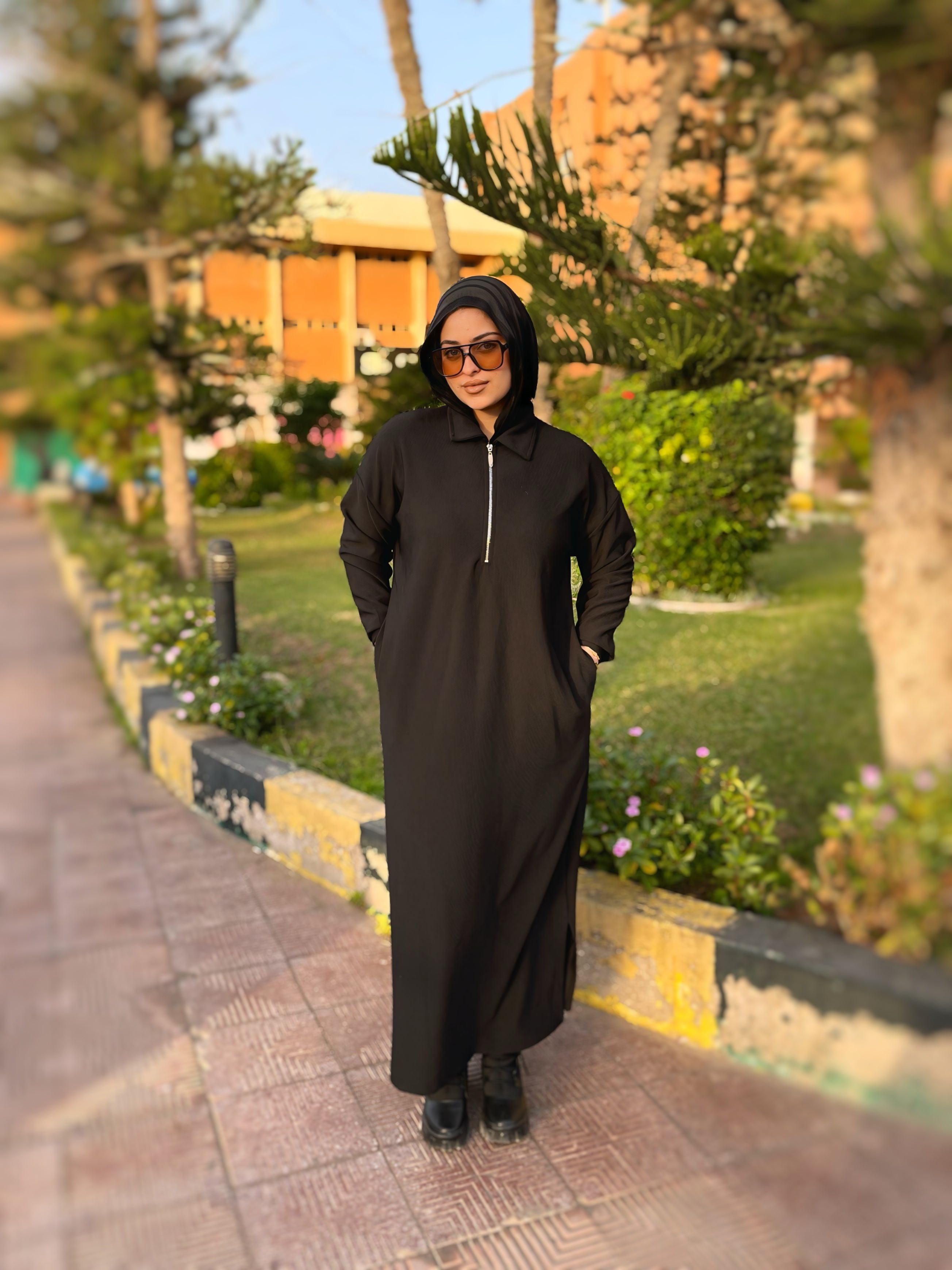 COTTON REPP BAISC DRESS