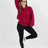 Fleece-Lined Leggings - Black