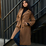 TRENCH COAT IN CAMEL