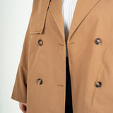 ‘Wendy’ water-repellent trench coat-Caramel