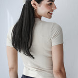 Short Sleeve V-Neck Top