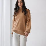 Cozy Sweater-Caramel