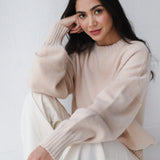 Cozy Sweater-Beige
