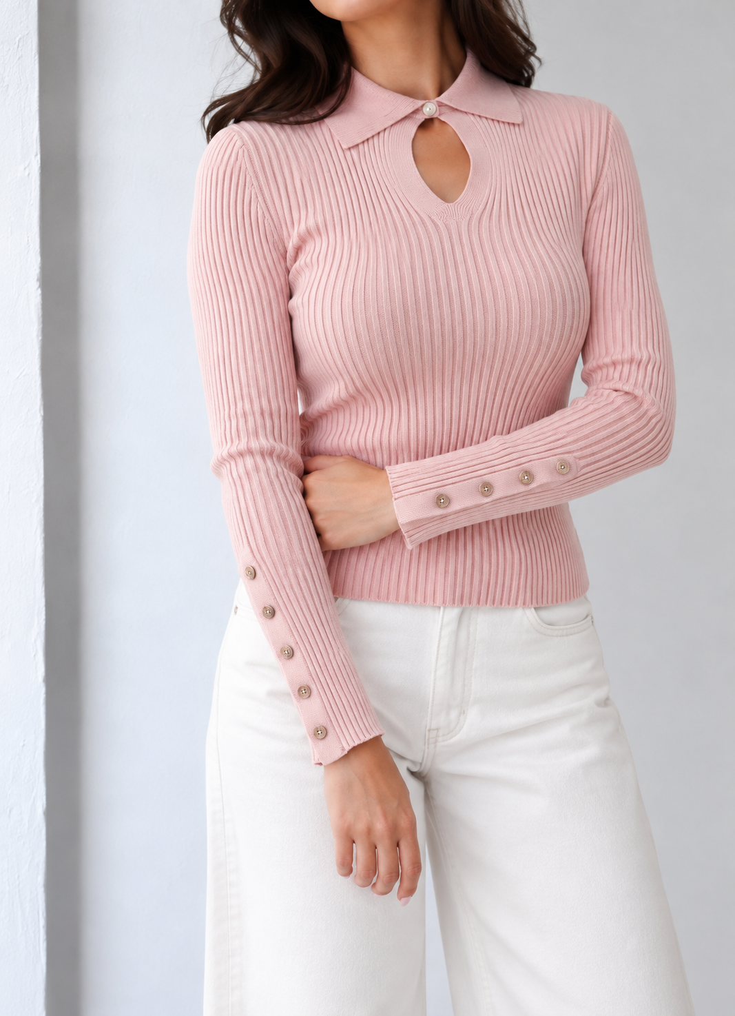 Grace Collar Knit top