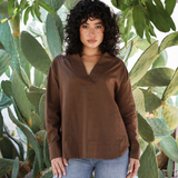 V-neck Blouse