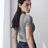 Short Sleeve V-Neck Top