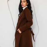 Winter Ease Coat- Brown