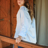 Oversized Cotton Poplin Shirt