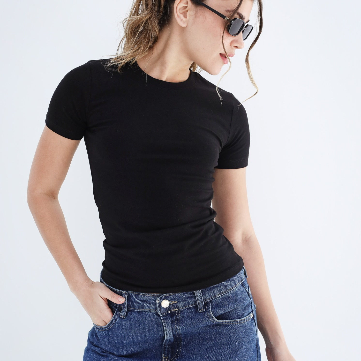 Short Sleeve Cotton Top