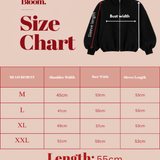 Balloon Fit Jacket-Black