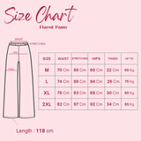 High-Waisted Flare pants