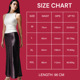 Polka Dot Satin Skirt