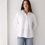 Open Back Lace Shirt