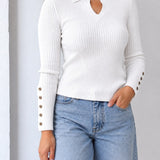 Grace Collar Knit top