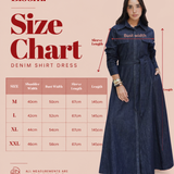 Denim Maxi Shirt Dress