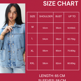 Essential Light Blue Denim Jacke