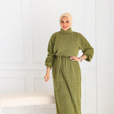 Mohair Dress- Olive