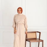 Mohair Dress- Cream