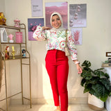 Classic Pants _ Red