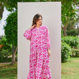 Flory Ryun dress in fuchsia