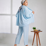 Linen Suit _ BABY BLUE