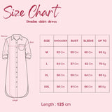 Denim shirt dress